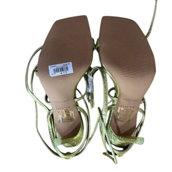 ALDO Phaedra Strappy heeled sandal - Stiletto heel in Bright Green - Picture 5 of 6
